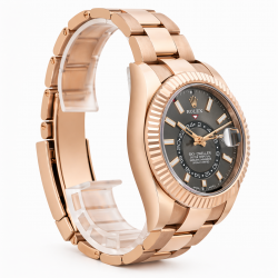 Rolex Skydweller 42MM 326935 18K Rose Gold Watch